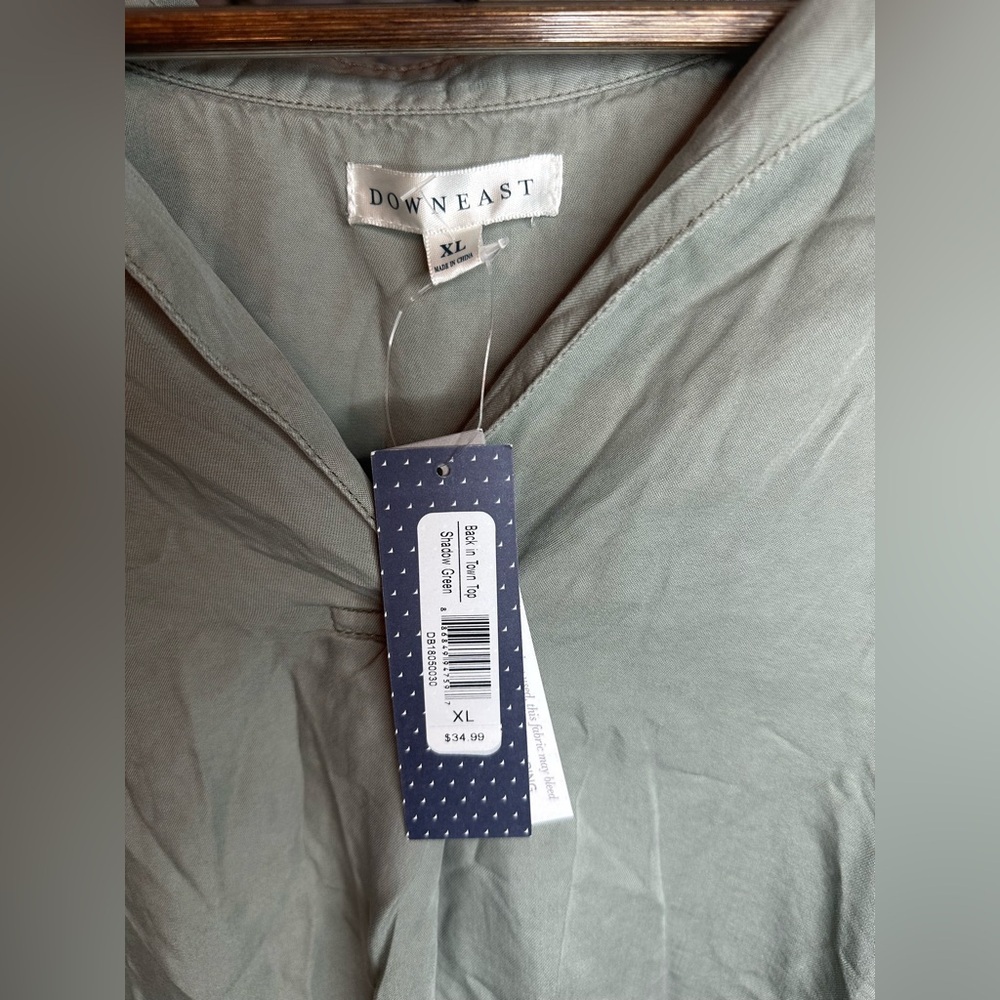 Down East women’s back in town top XL NWT​ - Picture 9 of 11